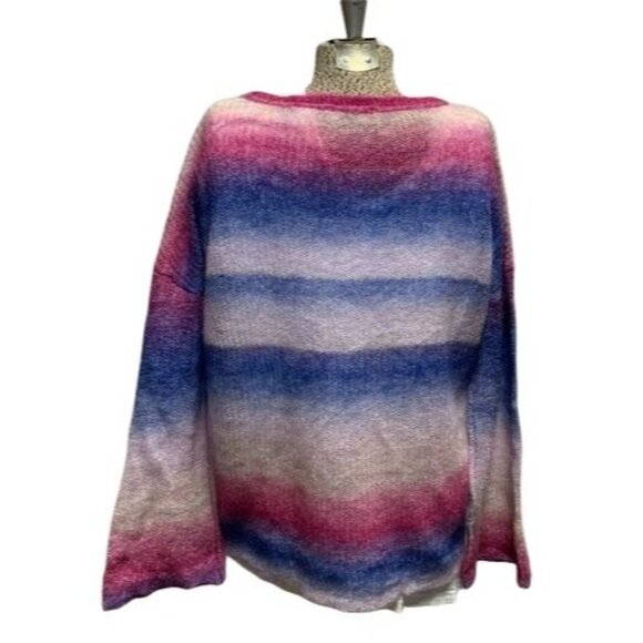 Womens Multicolor Gradient Knit Sweater - XL - INC International Concepts - Picture 2 of 3